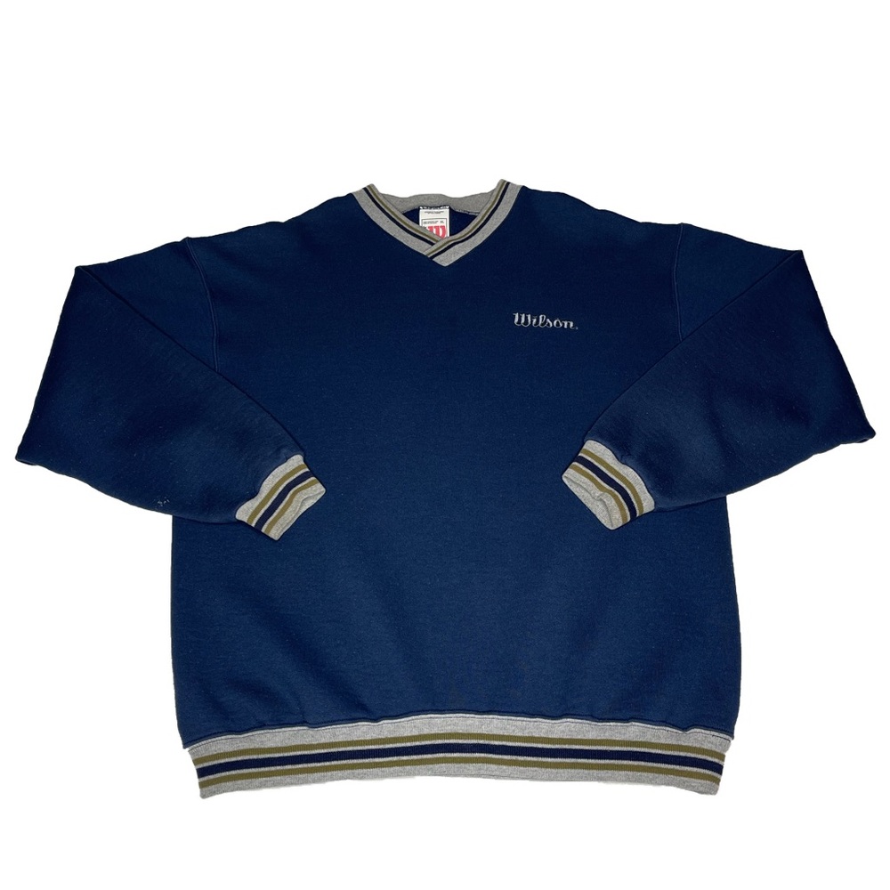 Vintage Embroidered Wilson pullover sweatshirt